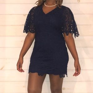 Francesca’s lace dress